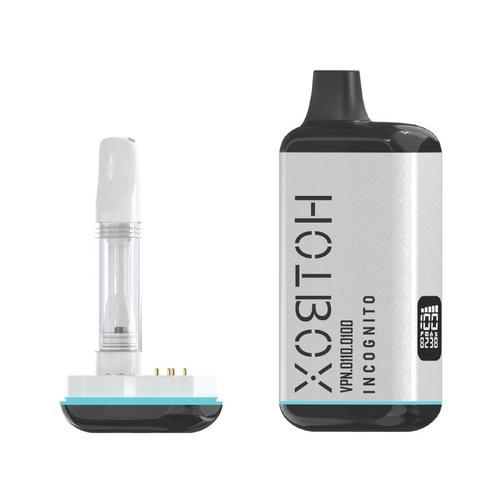 Incognito 510 Cart Battery HotBox Glossy Pearl White